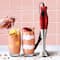 Better Chef DualPro Red Handheld Immersion Blender Hand Mixer